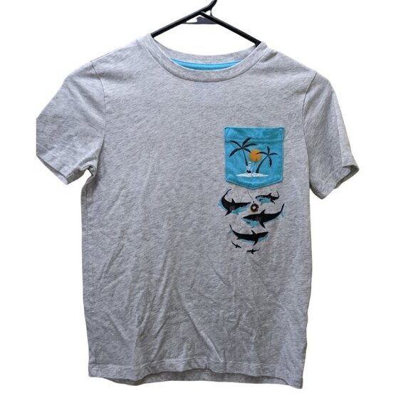 Old Navy Kids Medium(8) Gray T-Shirt - Picture 1 of 5